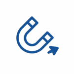 BigBlueYonder.com Magnet vector